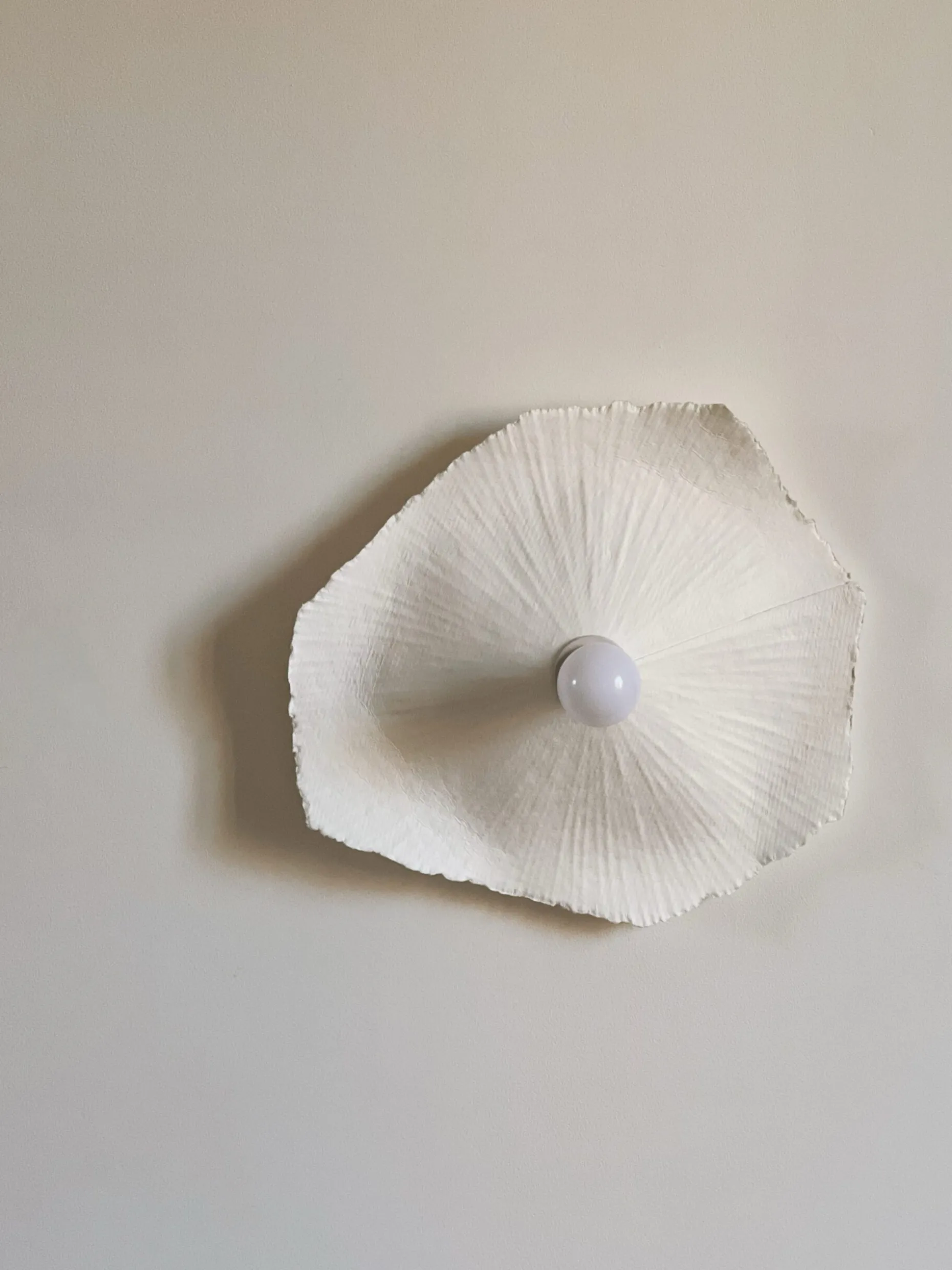 Applique fleur en papier