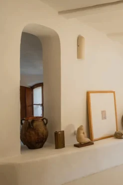 Applique murale en grès chamoté