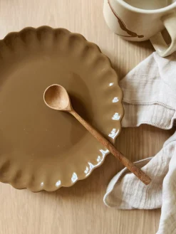 Assiette à dessert fleur