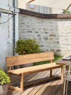 Banc d’exterieur en teck