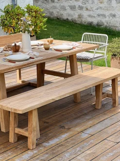 Banc d’exterieur en teck