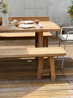 Banc d’exterieur en teck