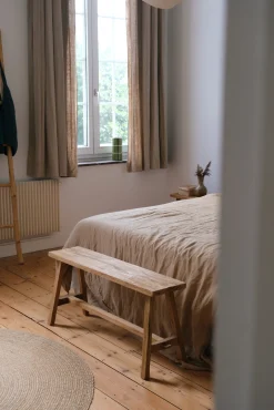 Banc en teck recyclé – 80/100cm