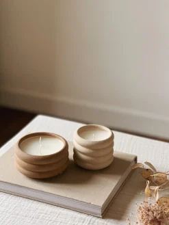 Bougie céramique Iris