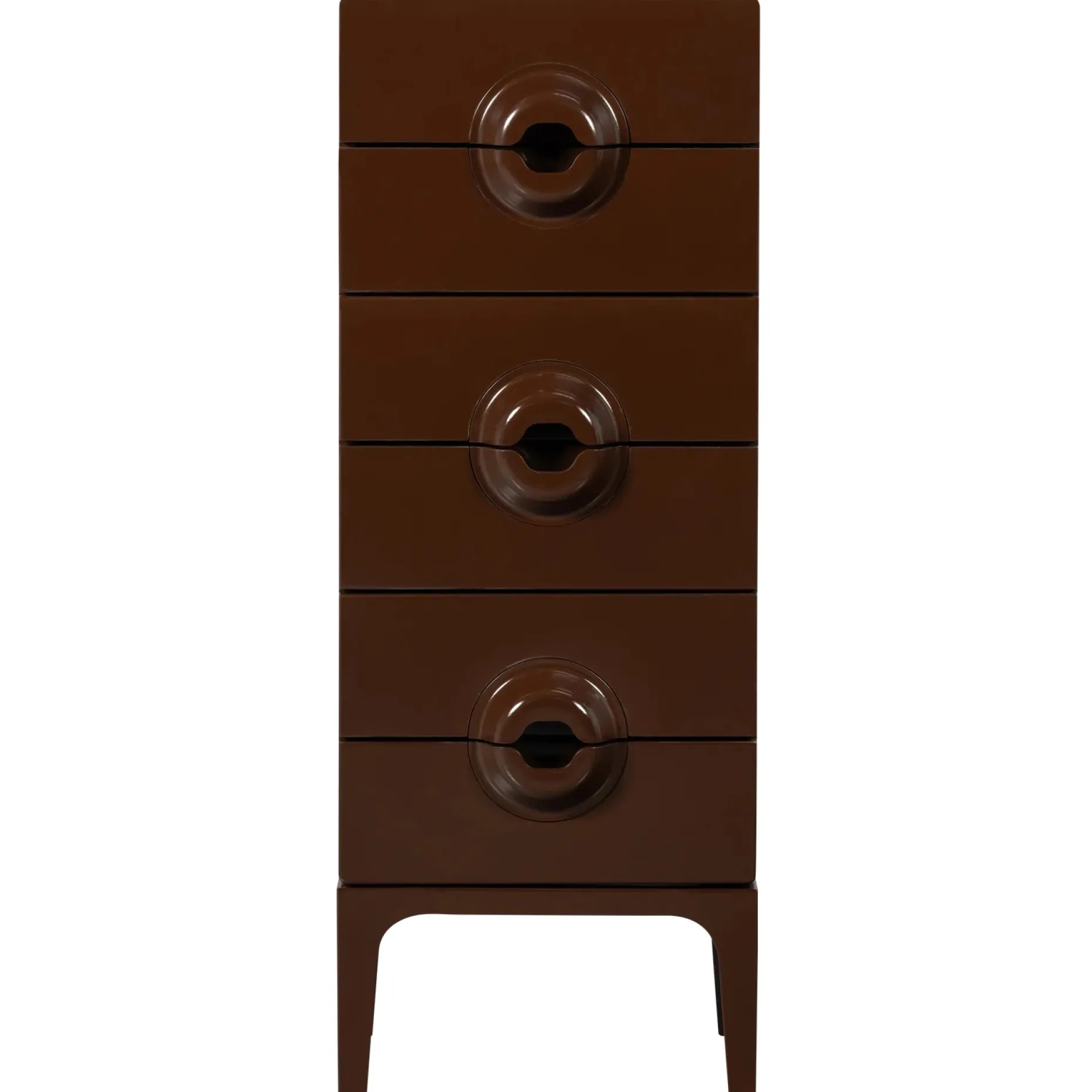 Chiffonnier en métal brun