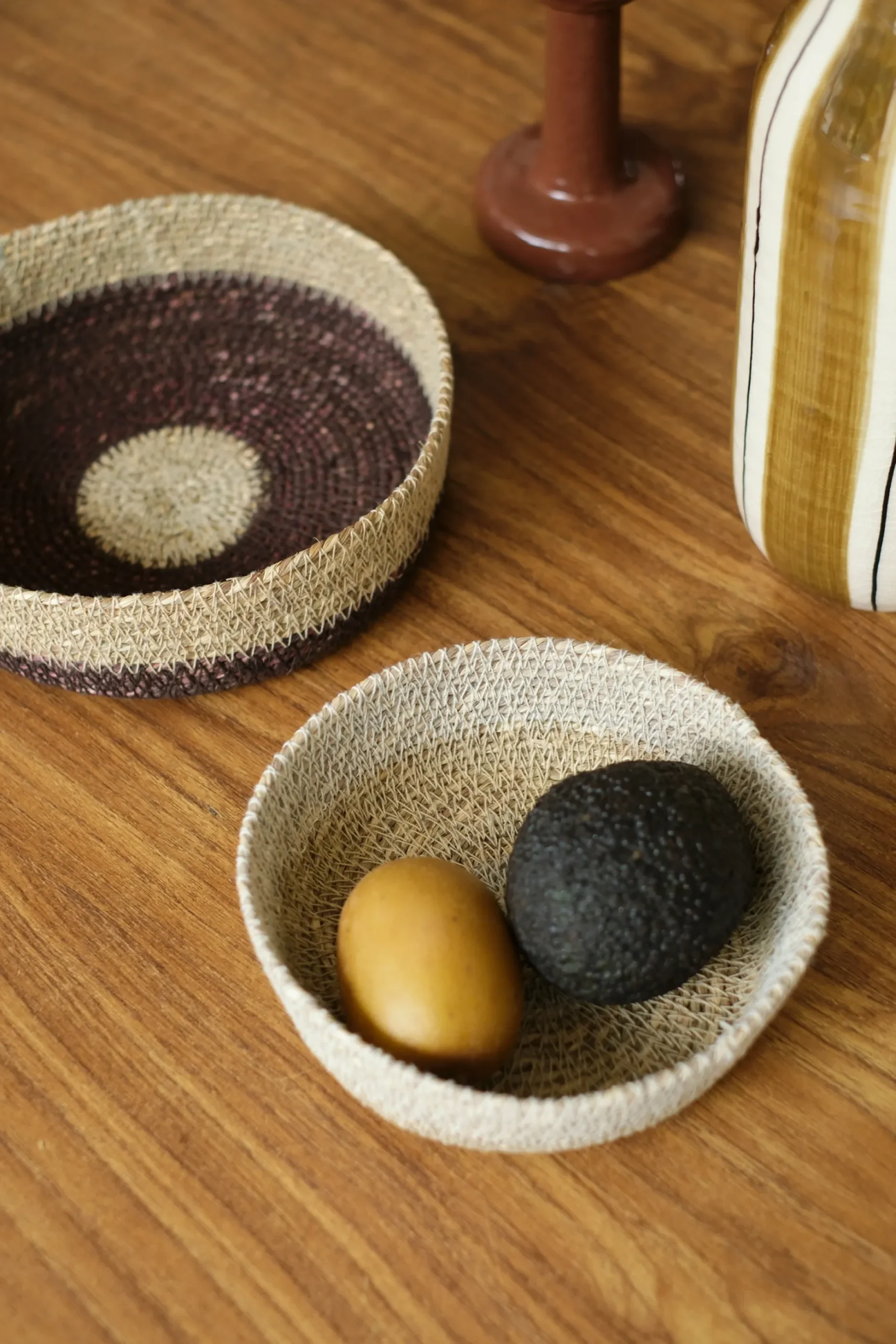 Corbeille à pain en jonc de mer