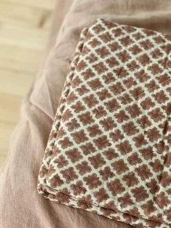 Courtepointe en Coton à Motifs