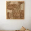 Décoration murale en jute