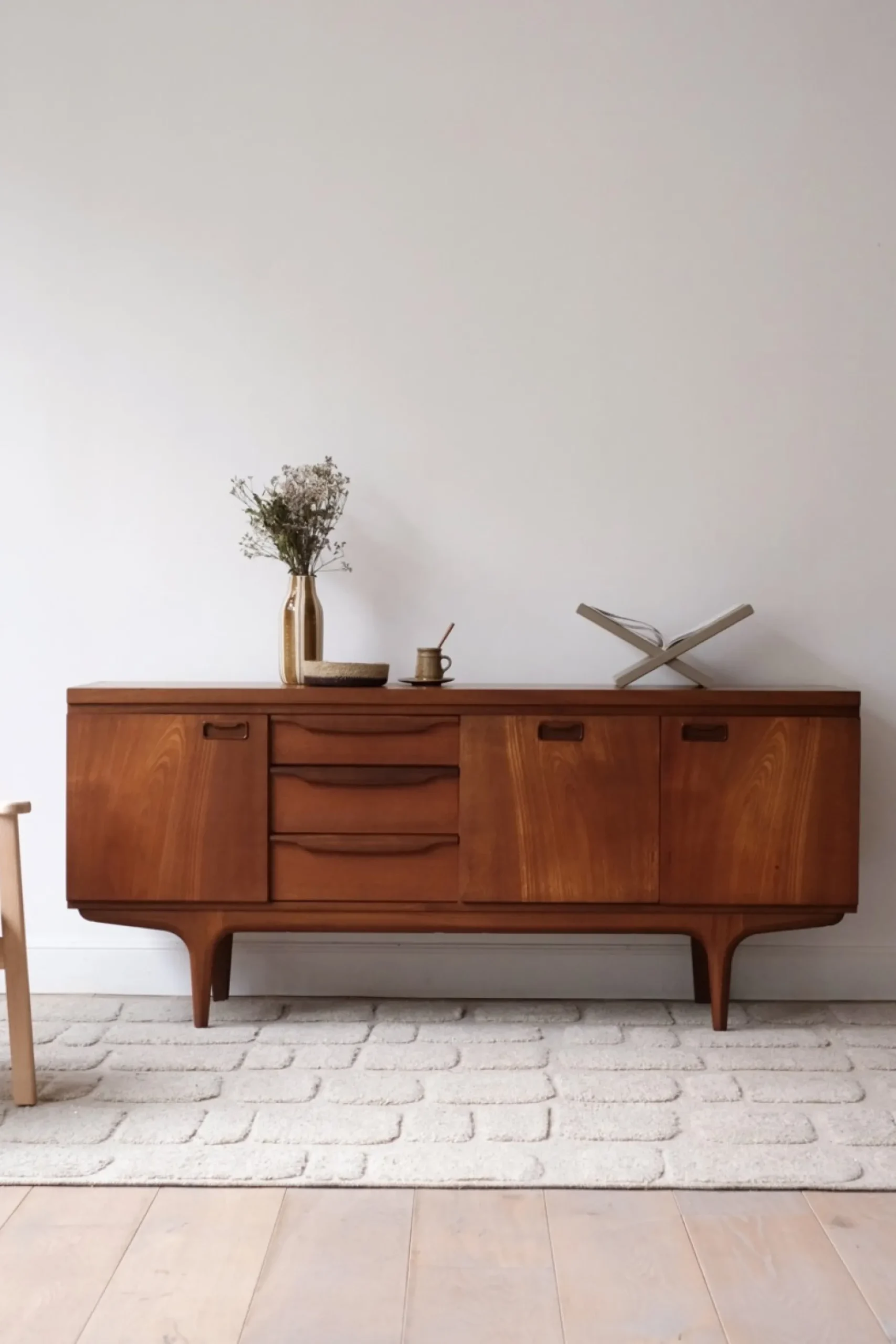 Enfilade vintage en teck Greaves & Thomas