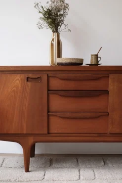 Enfilade vintage en teck Greaves & Thomas