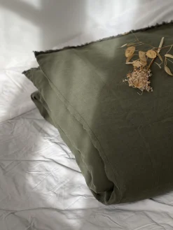 Housse d’édredon lin et coton