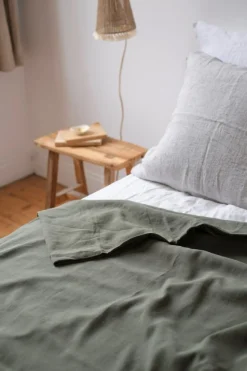 Housse de couette lin coton