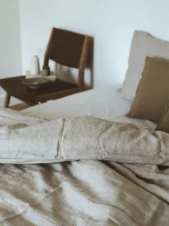 Housse de couette lin coton