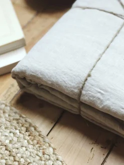 Housse de couette lin coton
