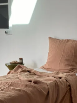 Housse de couette lin coton