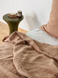Housse de couette lin coton