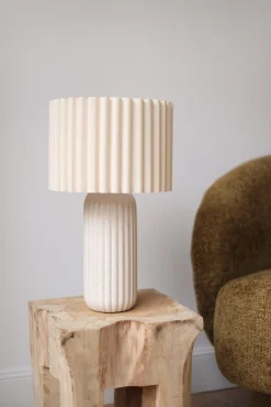 Lampe à poser Minera écru