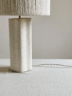 Lampe Béton Fait Main “Blanche”