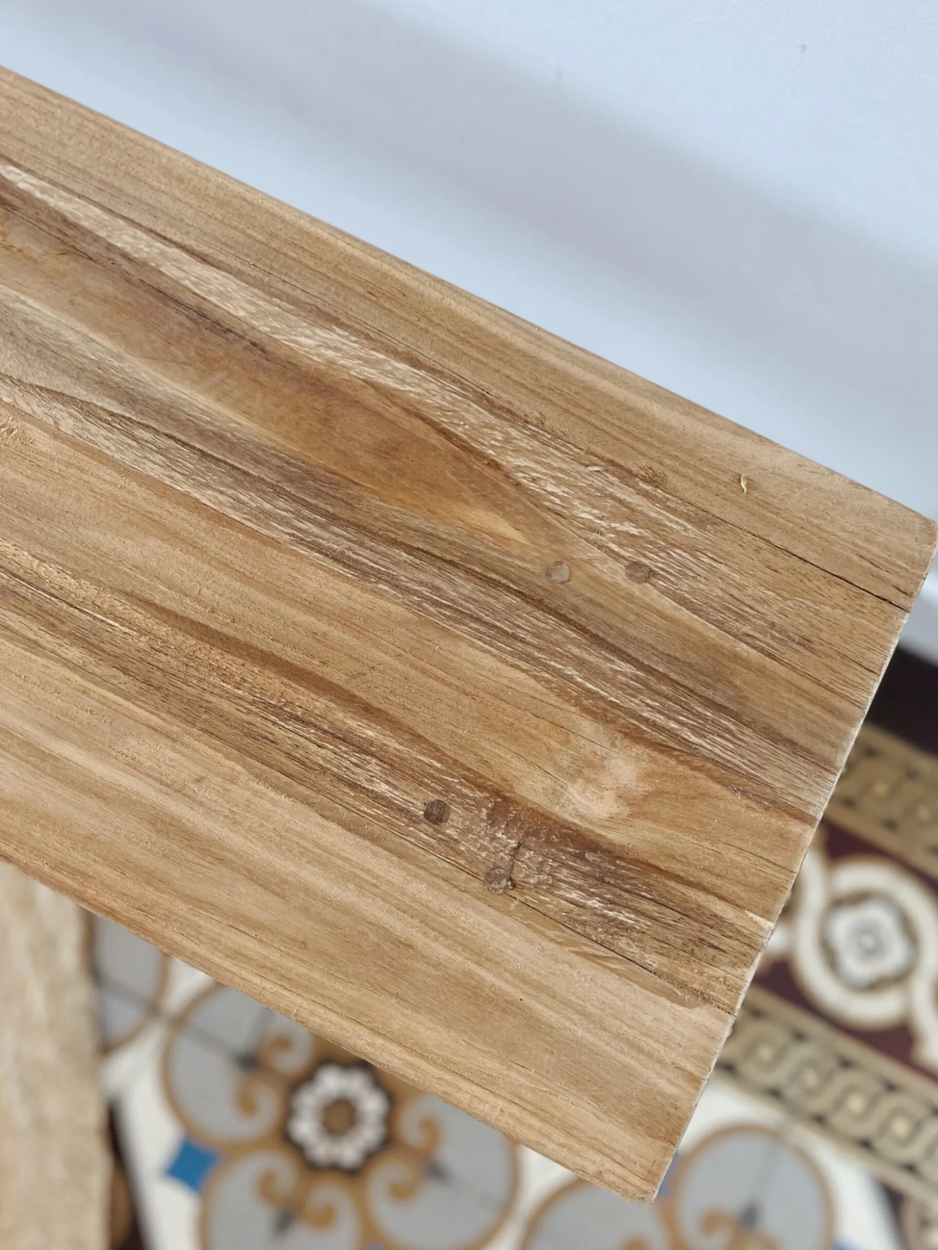 Long Banc en teck recyclé – 160cm/180cm/200cm