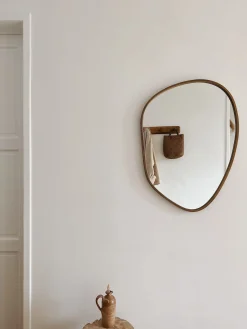 Miroir doré “Bastien”