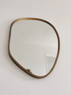 Miroir doré “Bastien”