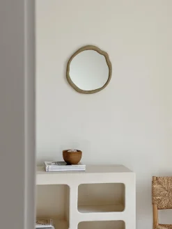Miroir en résine de forme organique
