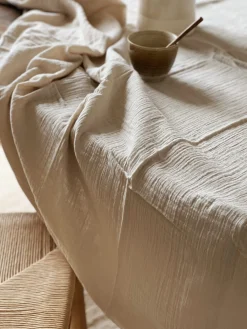 Nappe en gaze de coton pampa