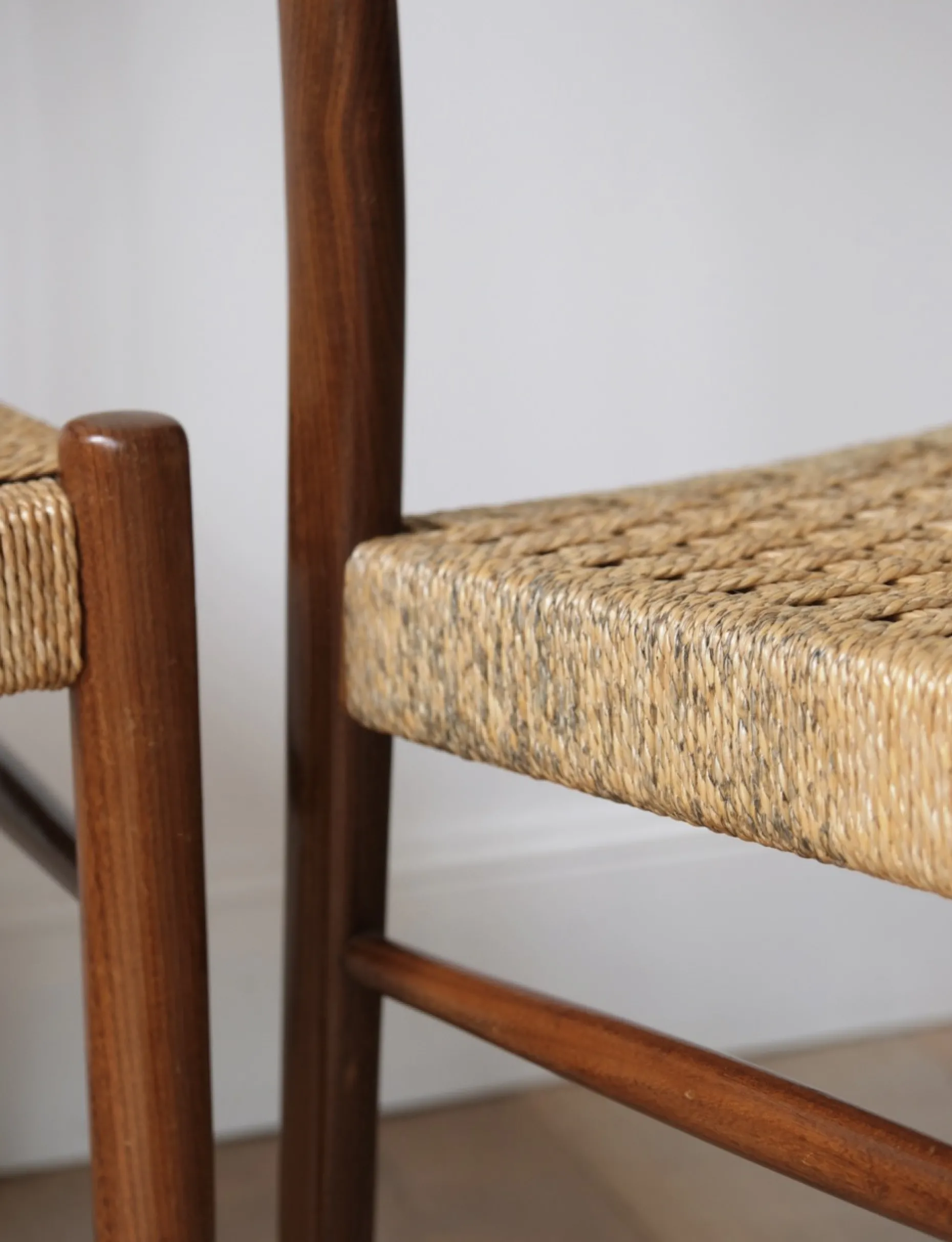 Paire de chaises vintage style Moller