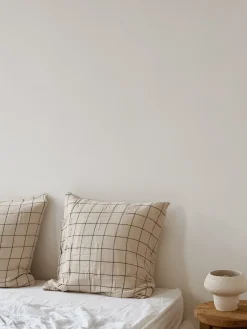 Paire de taies d’oreiller en gaze de coton