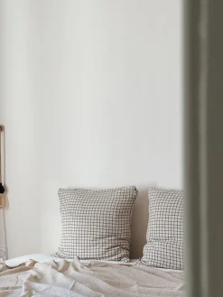 Paire de taies d’oreiller en gaze de coton