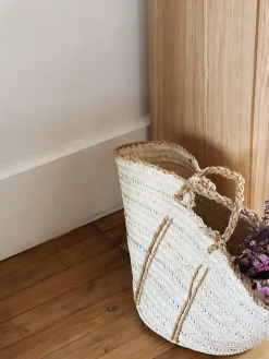 Panier en feuille de palmier