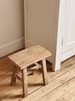 Petit banc en teck recyclé