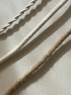 Plafonnier blanc électrifié