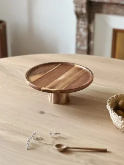 Plat à gâteau rond