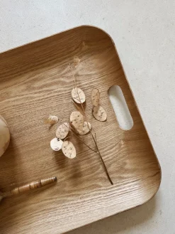 Plateau rectangulaire en bois