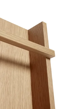 Porte magazines mural en bois