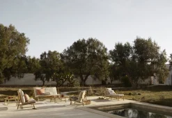 Salon de jardin Bambou