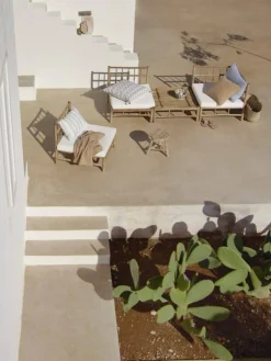 Salon de Jardin en Bambou Modulable