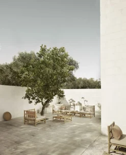 Salon de Jardin en Bambou Modulable