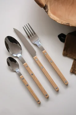 Set de 4 couverts en acier inoxydable