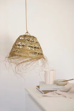 Suspension bohème en osier