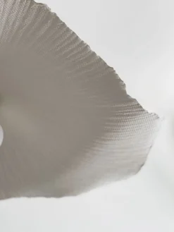 Suspension luminaire “fleur” en papier mâché M/L