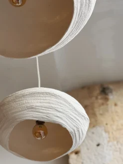 Suspension nuage en papier mâché