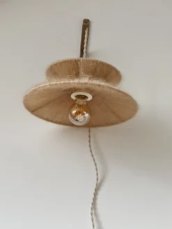 Suspension tissée à la main en mohair