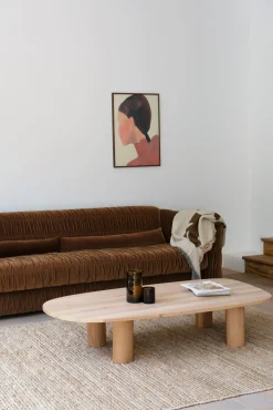 Table basse en chêne clair