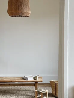 Table basse en teck recyclé