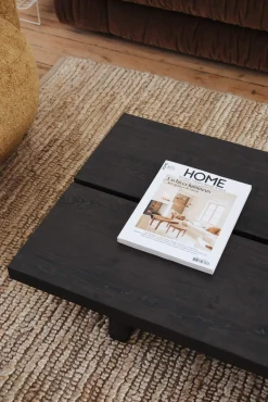 Table basse noire Wabi sabi