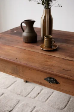 Table de ferme ancienne en bois massif