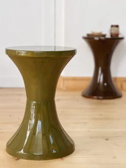 Tabouret tam tam en métal