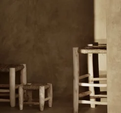 Tabourets Marocain en Bois “Doum”